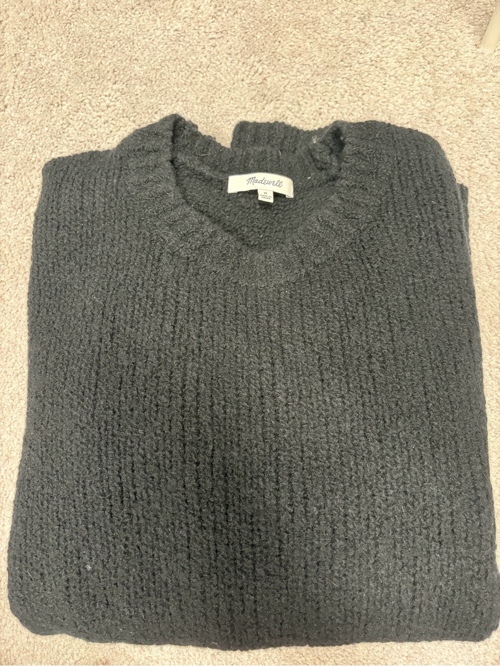 Bundles of 2 Men's Crewneck Sweater - Black and Olive - Picture 11 of 11